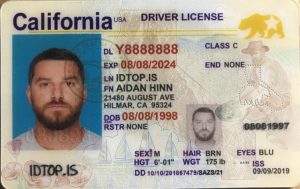 California Fake ID | Buy Scannable Fake IDs | IDTop