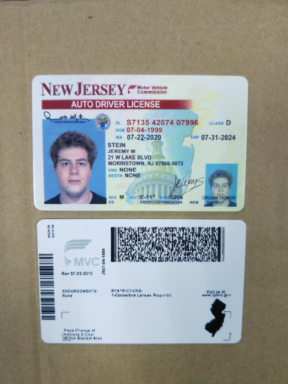 New Jersey Fake ID | Buy Scannable Fake IDs | IDTop