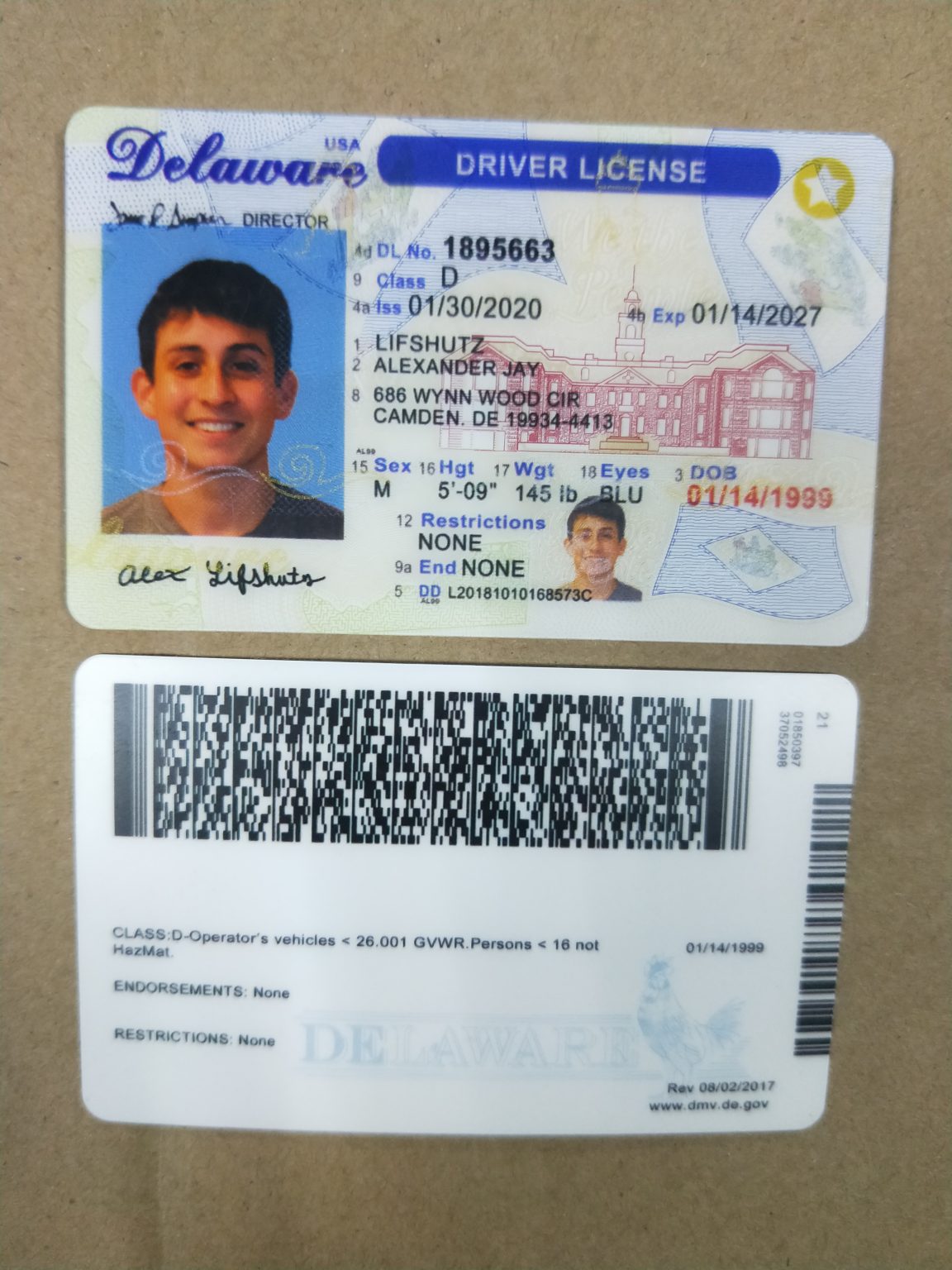 Delaware Fake ID | Buy Scannable Fake IDs | IDTop