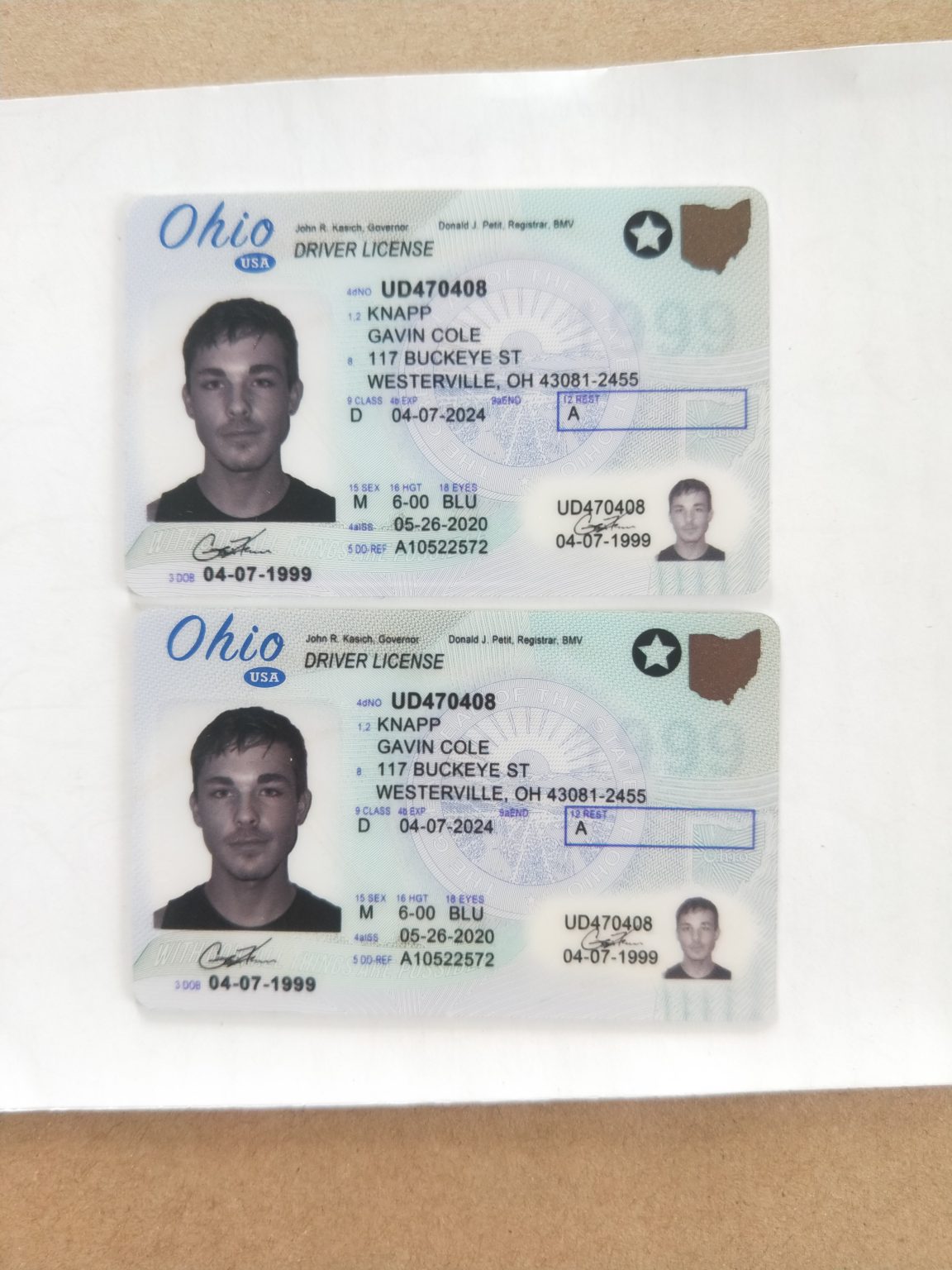 Ohio Fake ID Buy Scannable Fake IDs IDTop