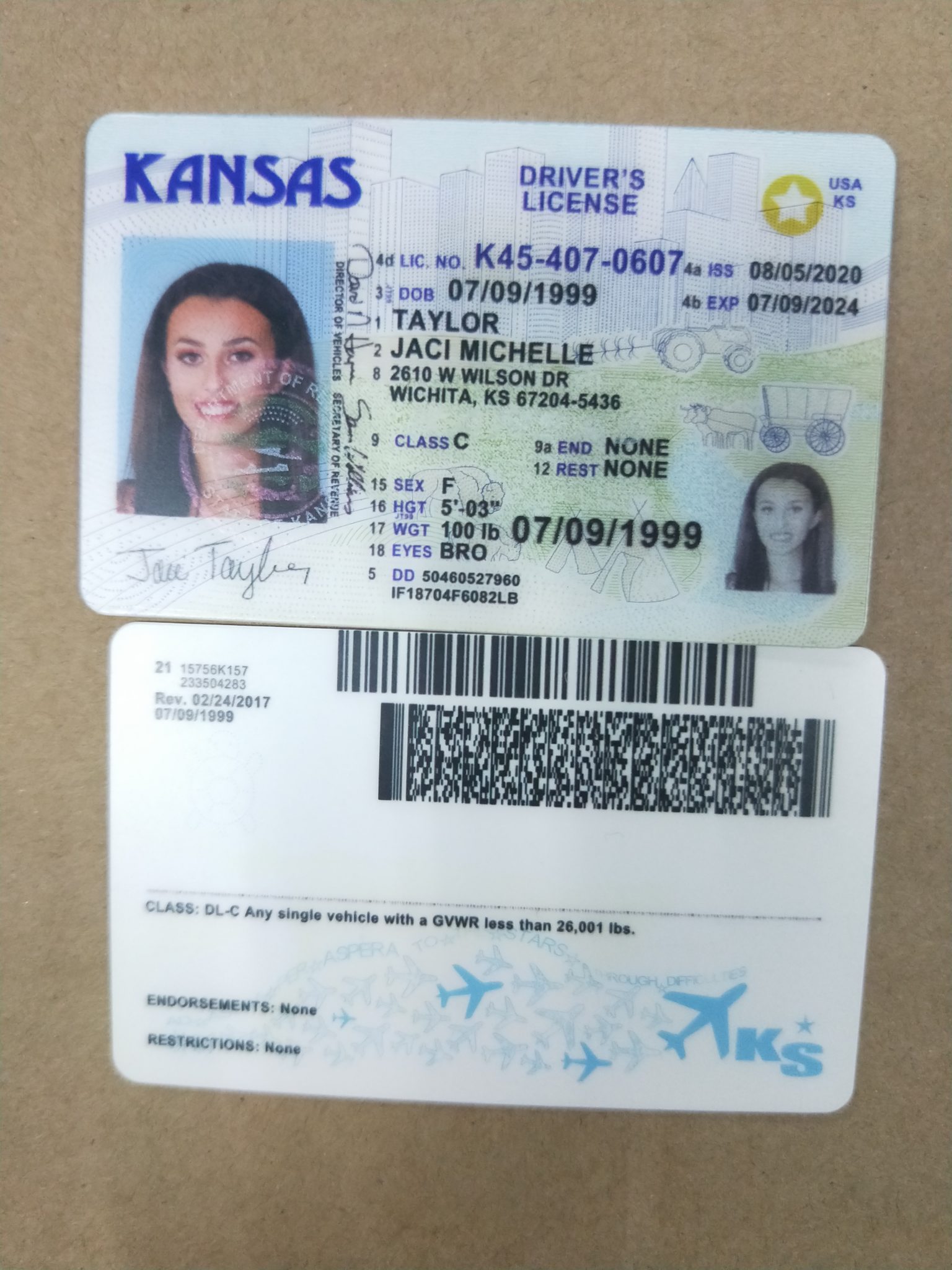 Kansas Fake ID Buy Scannable Fake IDs IDTop