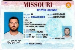 Missouri Fake ID | Buy Scannable Fake IDs | IDTop