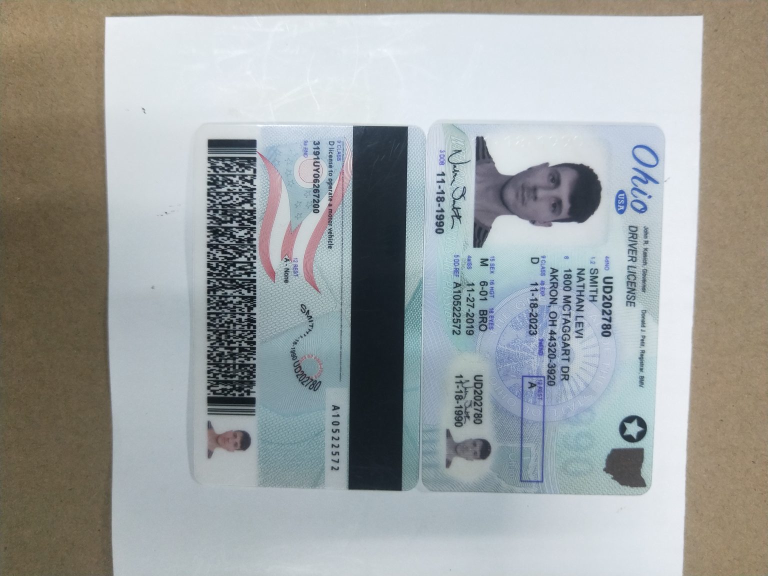 Ohio Fake ID | Buy Scannable Fake IDs | IDTop