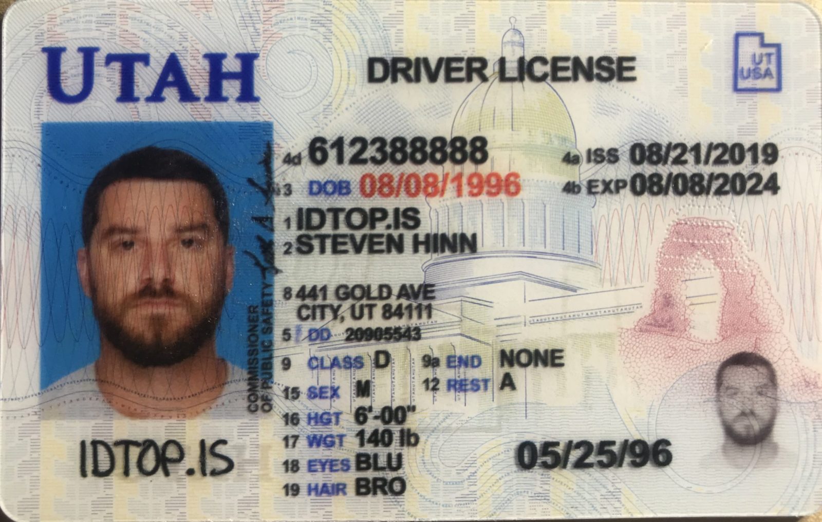 Utah Driver License