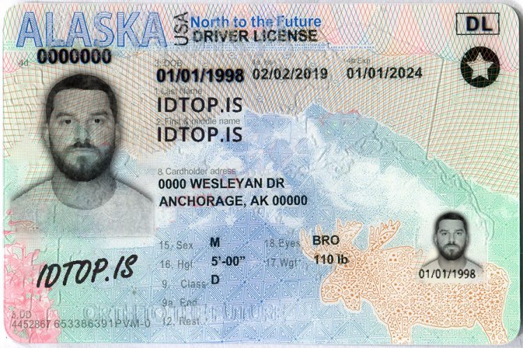 Alaska Fake ID Buy Scannable Fake IDs IDTop