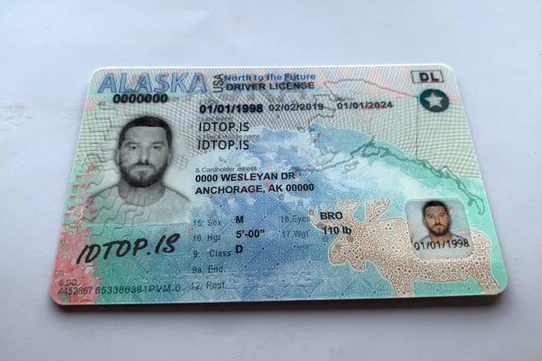 Alaska Fake ID | Buy Scannable Fake IDs | IDTop