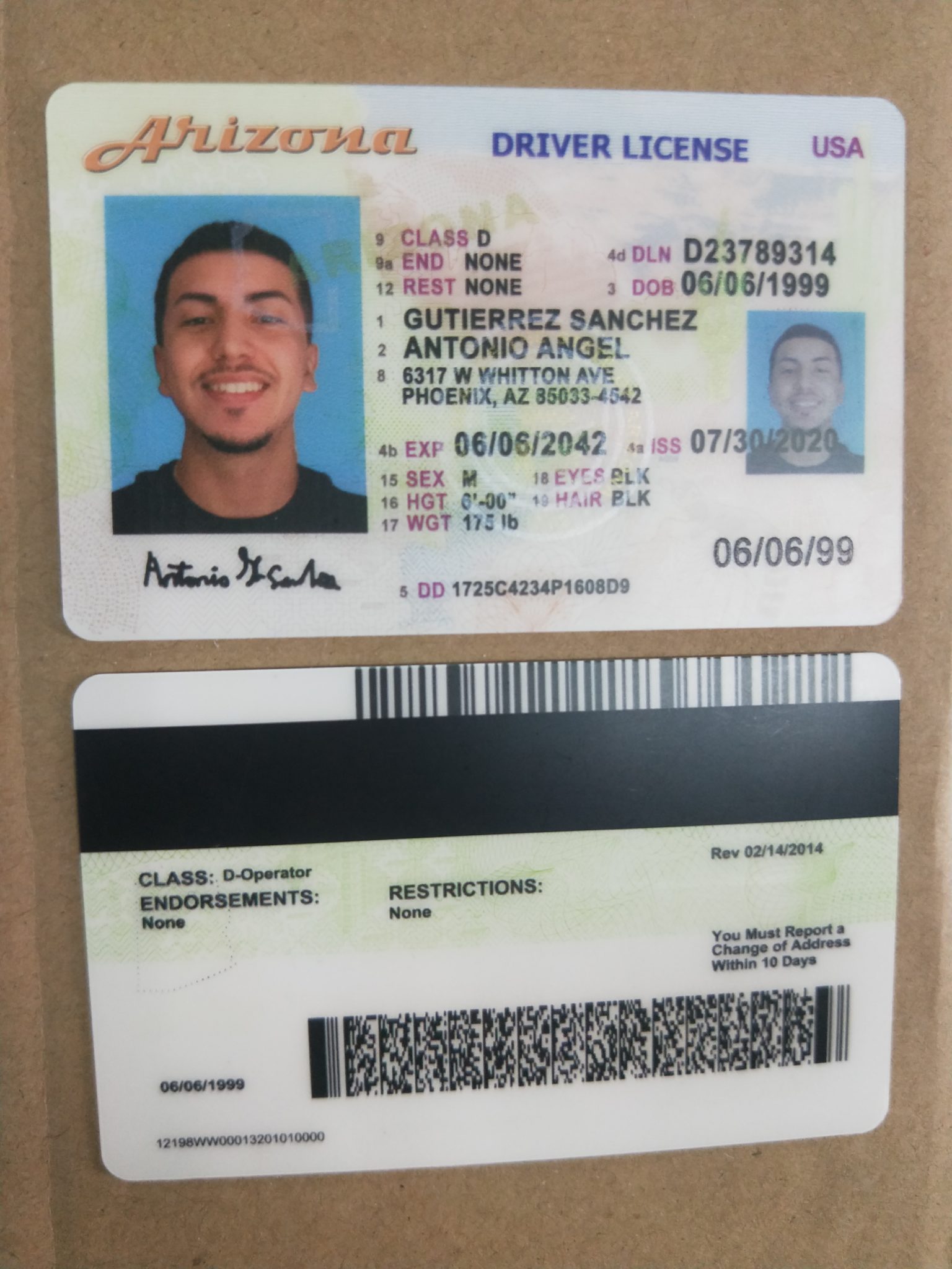 Arizona Fake ID Buy Scannable Fake IDs IDTop