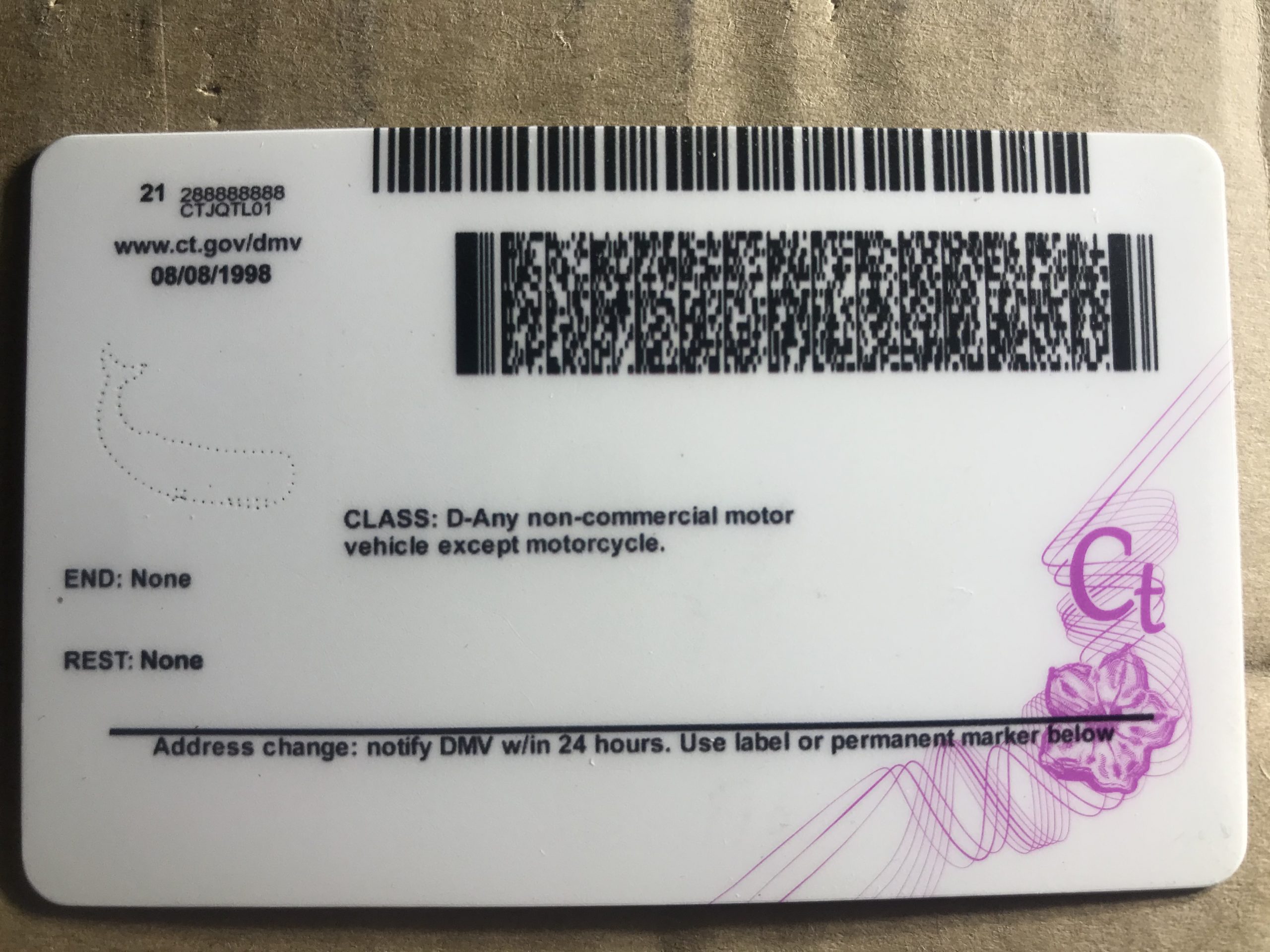 fake id card