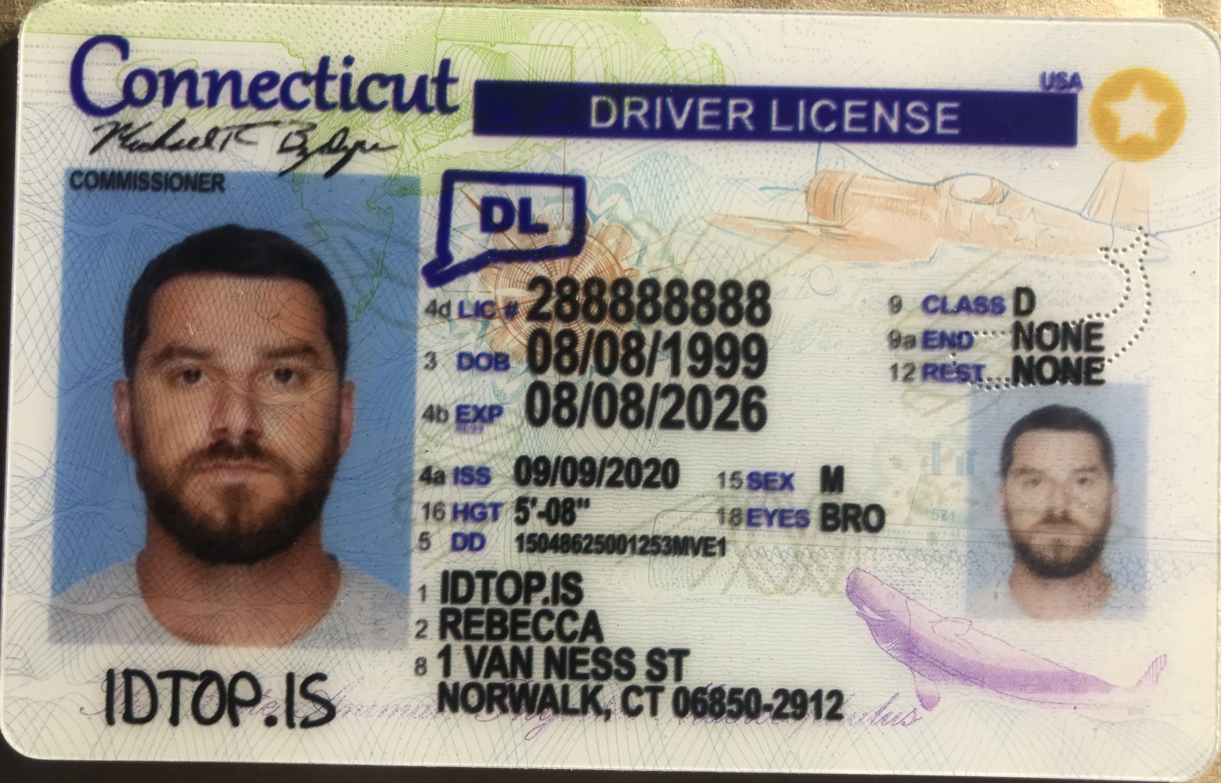 fake indiana id card