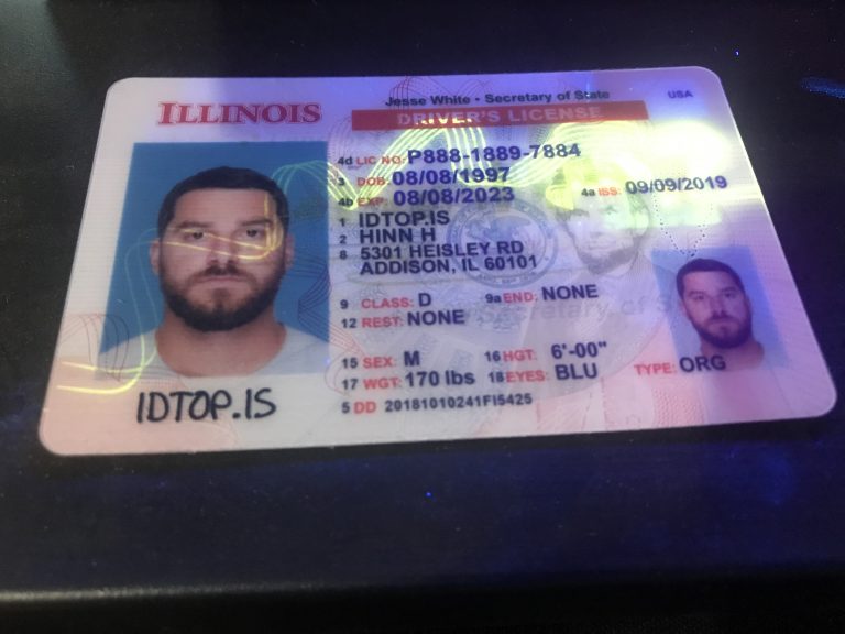 Illinois Fake ID | Buy Scannable Fake IDs | IDTop