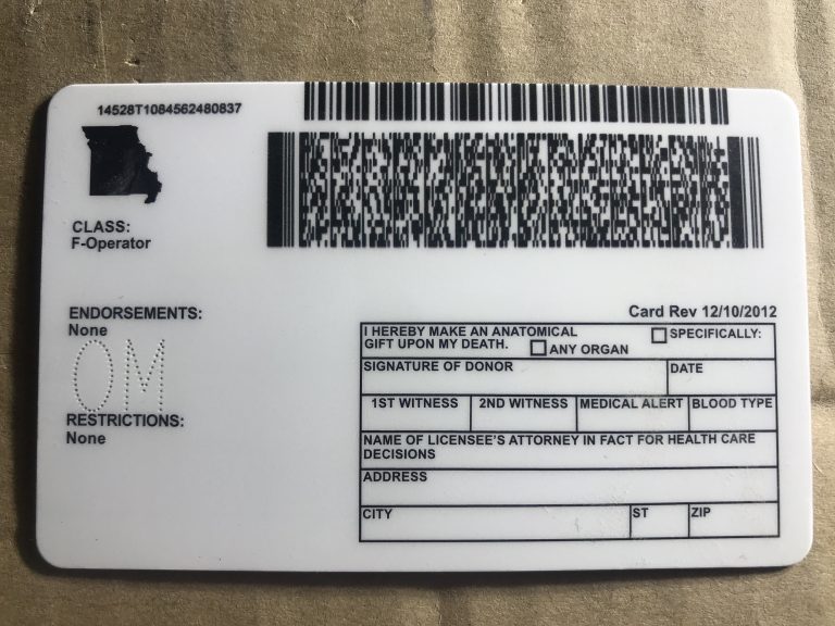 Missouri Fake ID Buy Scannable Fake IDs IDTop