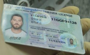 fake nh drivers license template