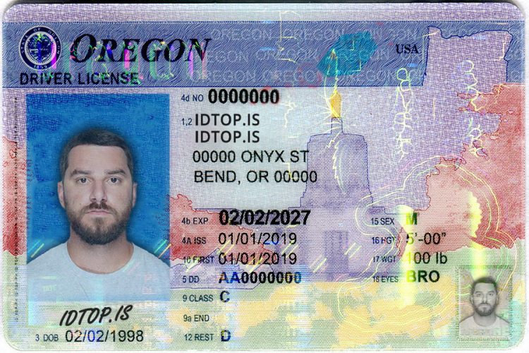 Oregon Fake ID Buy Scannable Fake IDs IDTop