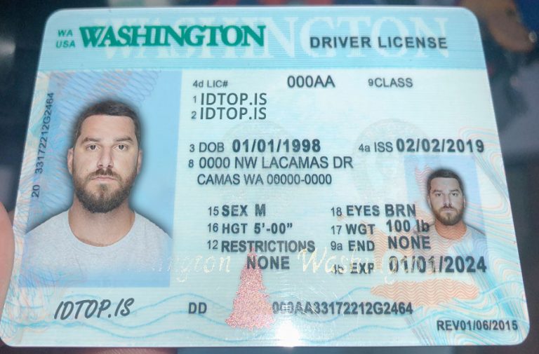 Washington Fake ID Buy Scannable Fake IDs IDTop