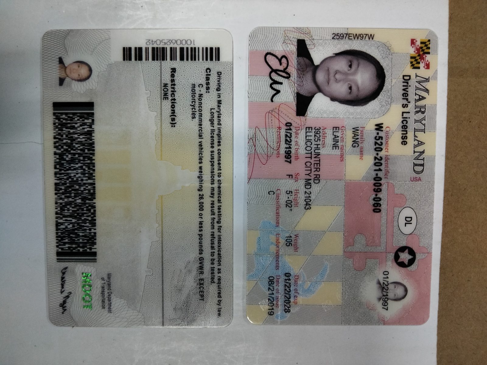 Maryland Fake ID Buy Scannable Fake IDs IDTop