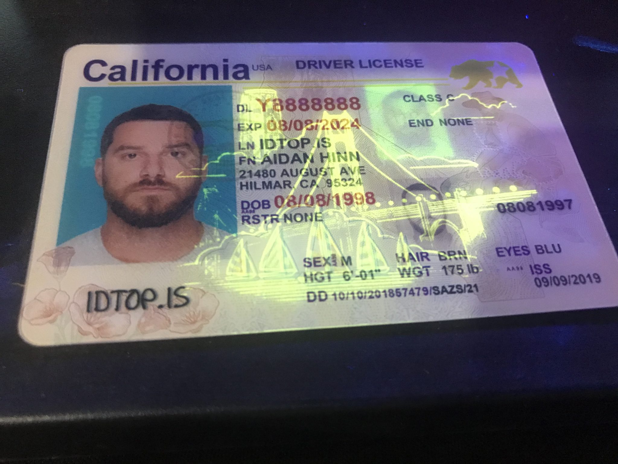 California Fake ID | Buy Scannable Fake IDs | IDTop