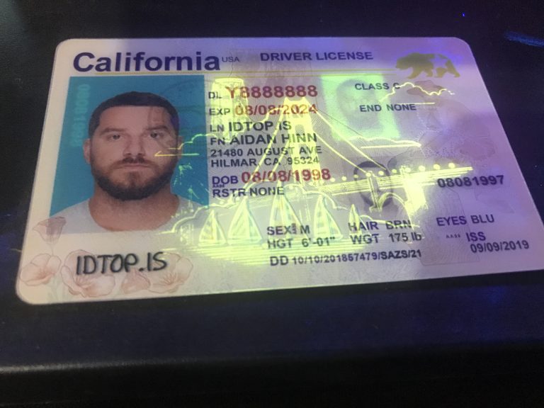 California Fake ID Buy Scannable Fake IDs IDTop