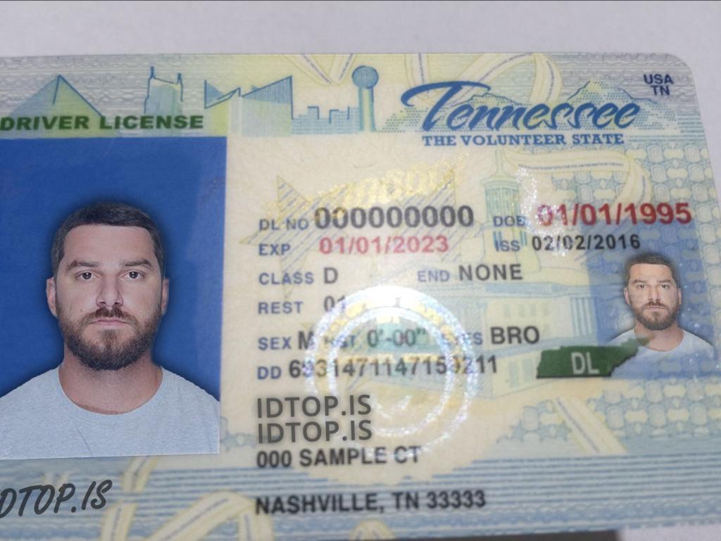 New Hampshire Fake ID-old - Best Scannable Driver License