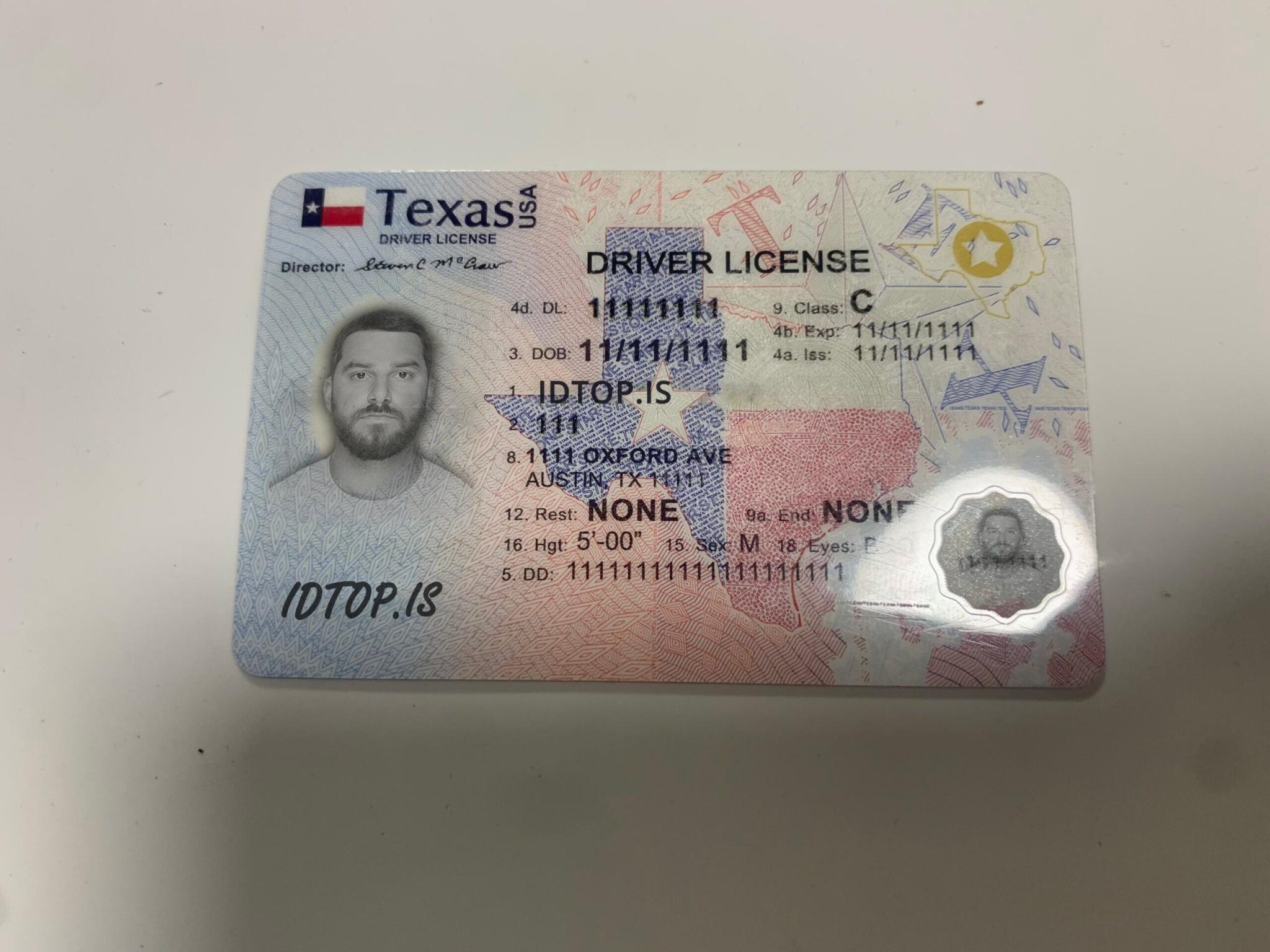 Texas Fake ID Buy Scannable Fake IDs IDTop